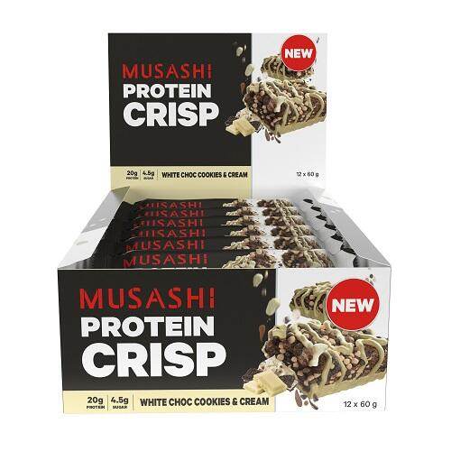 Musashi Protein Crisp Bars - NZ Muscle