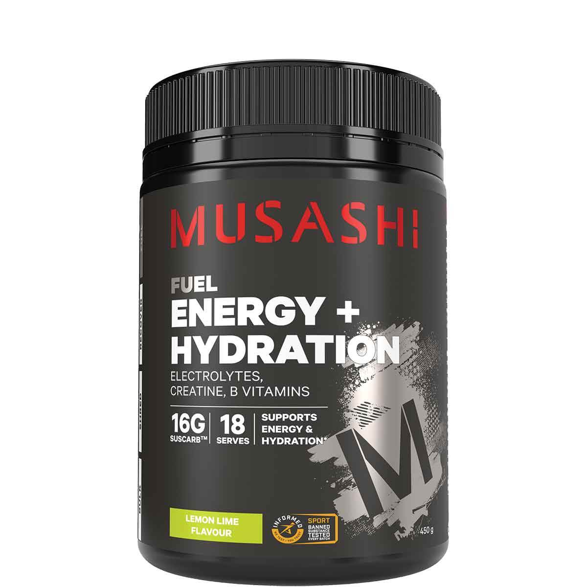 Musashi Energy + Hydration