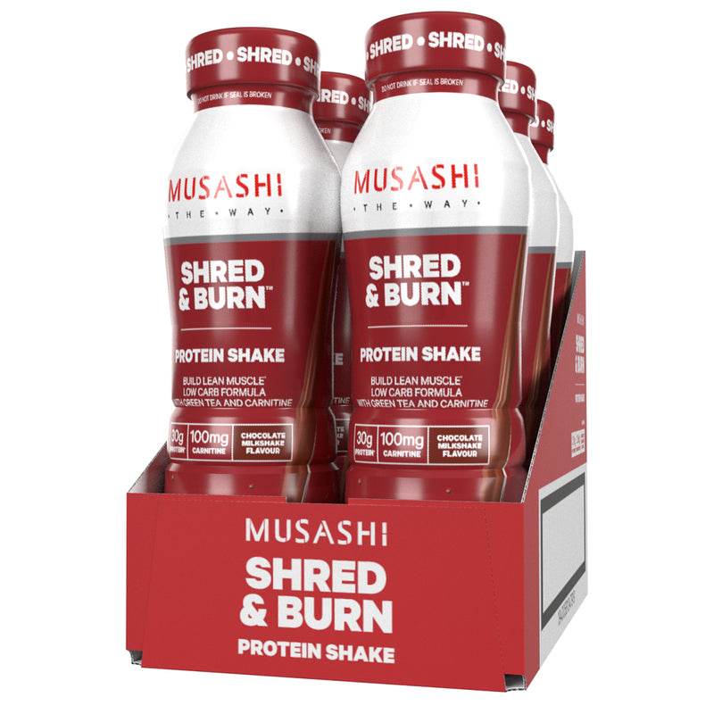 Musashi Shred & Burn RTD 375ml - NZ Muscle