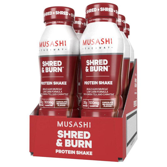 Musashi Shred & Burn RTD 375ml - NZ Muscle