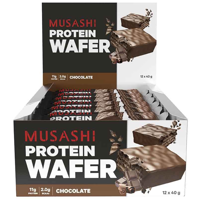 Musashi Protein Wafer Bars - NZ Muscle