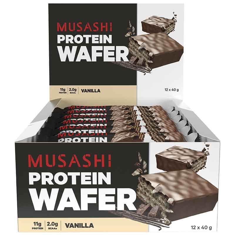 Musashi Protein Wafer Bars - NZ Muscle