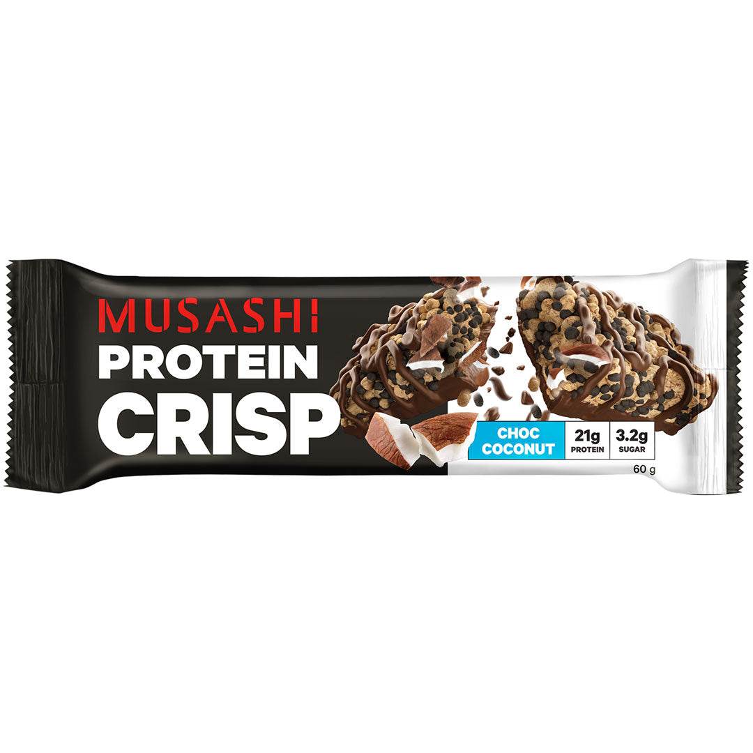 Musashi Protein Crisp Bars - NZ Muscle