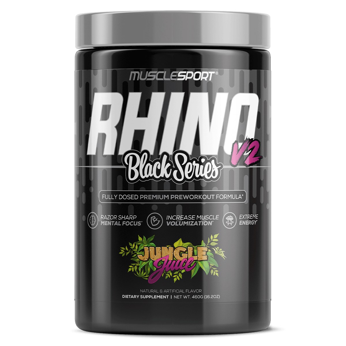 Musclesport Rhino Black Pre-workout - NZ Muscle