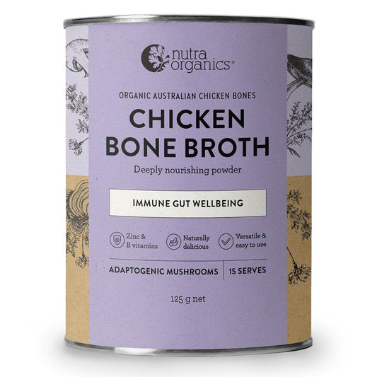 Nutra Organics Chicken Bone Broth - NZ Muscle