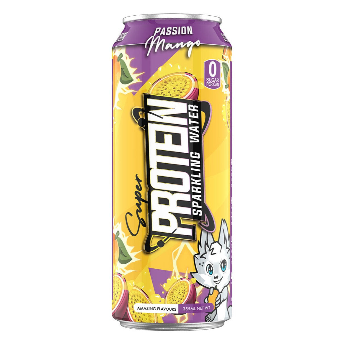 Nexus Super Protein Sparkling Water Passion Mango