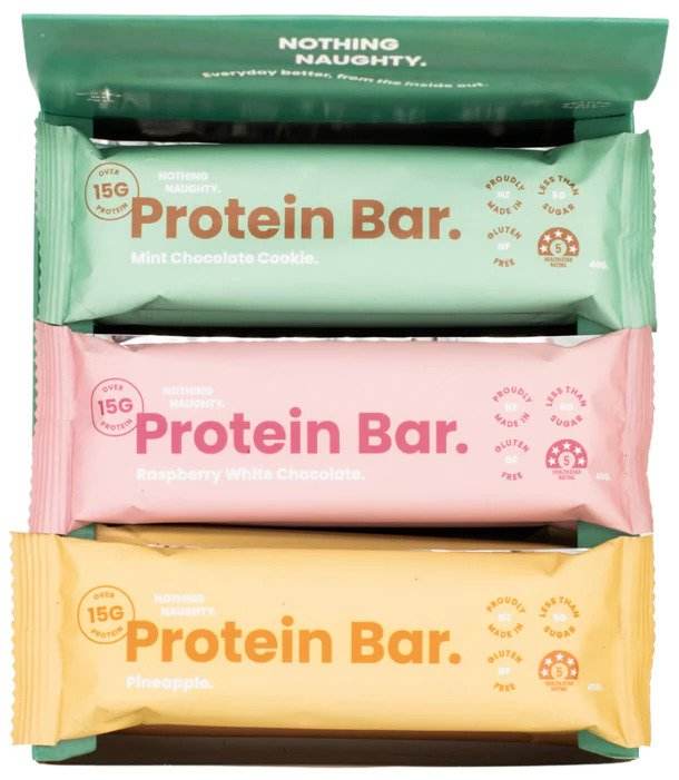 Nothing Naughty Protein Bar Mixed Box