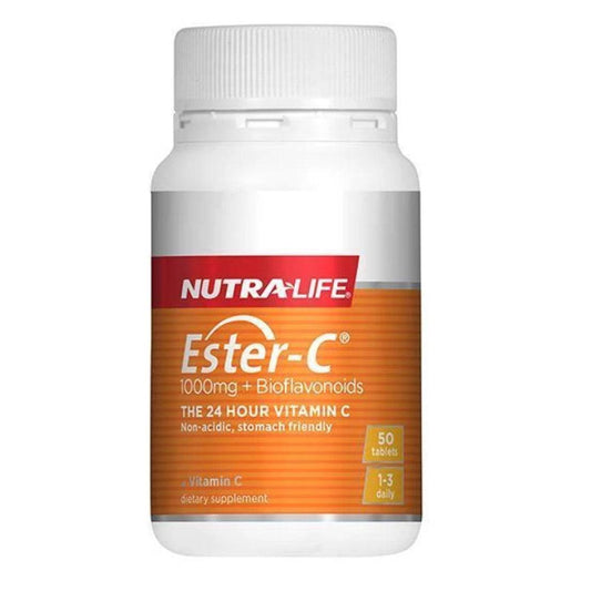Nutra-Life Ester C + Bioflavonoids - NZ Muscle