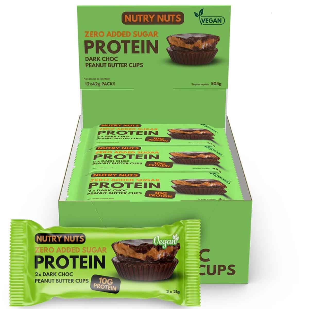 Nutry Nuts Protein Nut Butter Cups - NZ Muscle