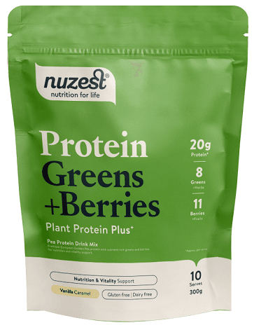Nuzest Protein Greens + Berries - NZ Muscle