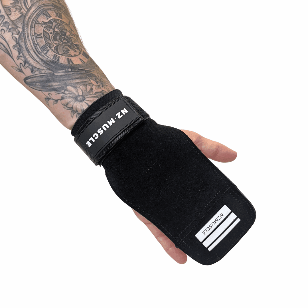 NZ Muscle Lifting Gripper with wrist wrap - NZ Muscle