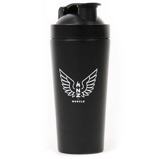 NZ Muscle Stainless Steel Shaker 600ml - NZ Muscle
