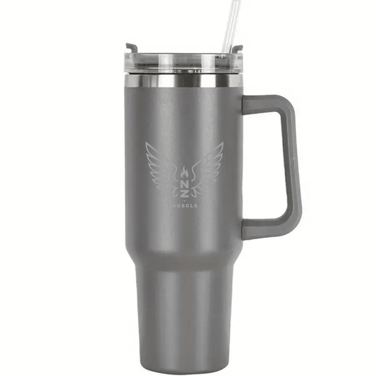 NZ Muscle Travel Tumbler 40oz (1180ml) - NZ Muscle