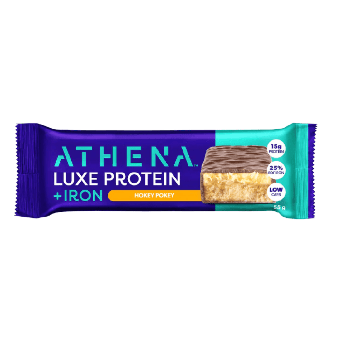 Athena Luxe Protein + Iron Bars - NZ Muscle