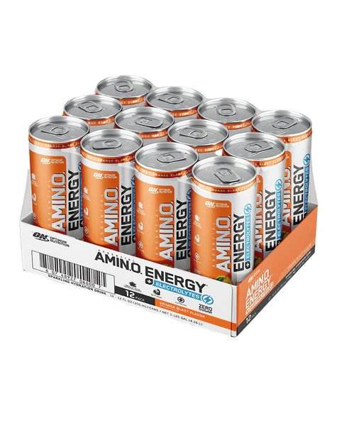 Optimum Nutrition Amino Energy Sparkling 355ml - NZ Muscle