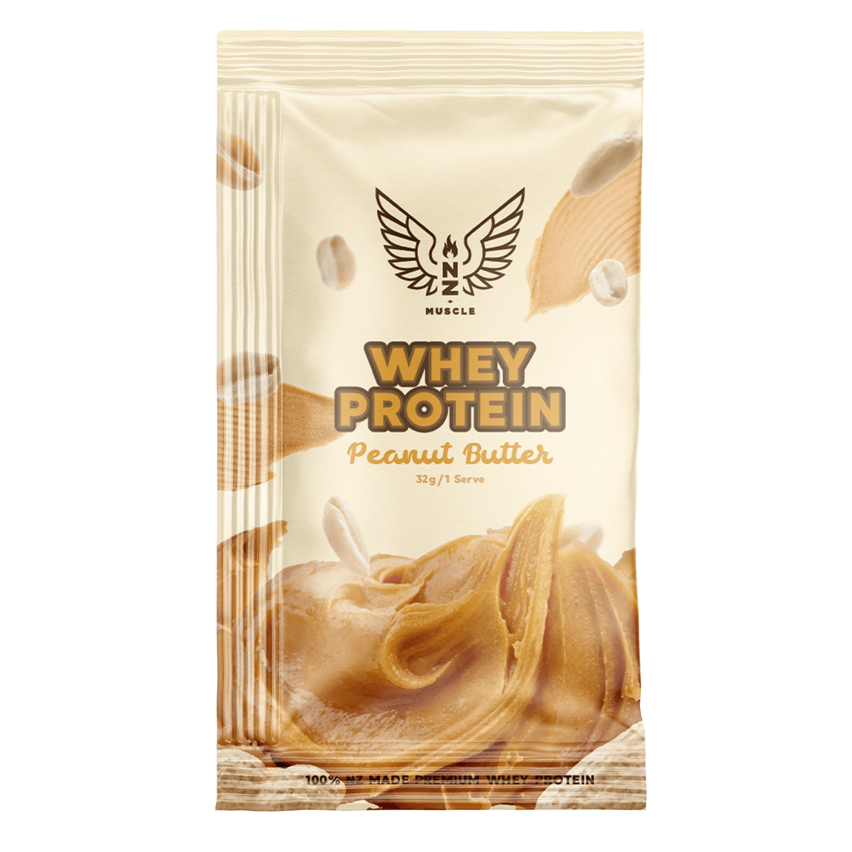 NZ Muscle Whey Protein Sachet - 1 Serve - NZ Muscle