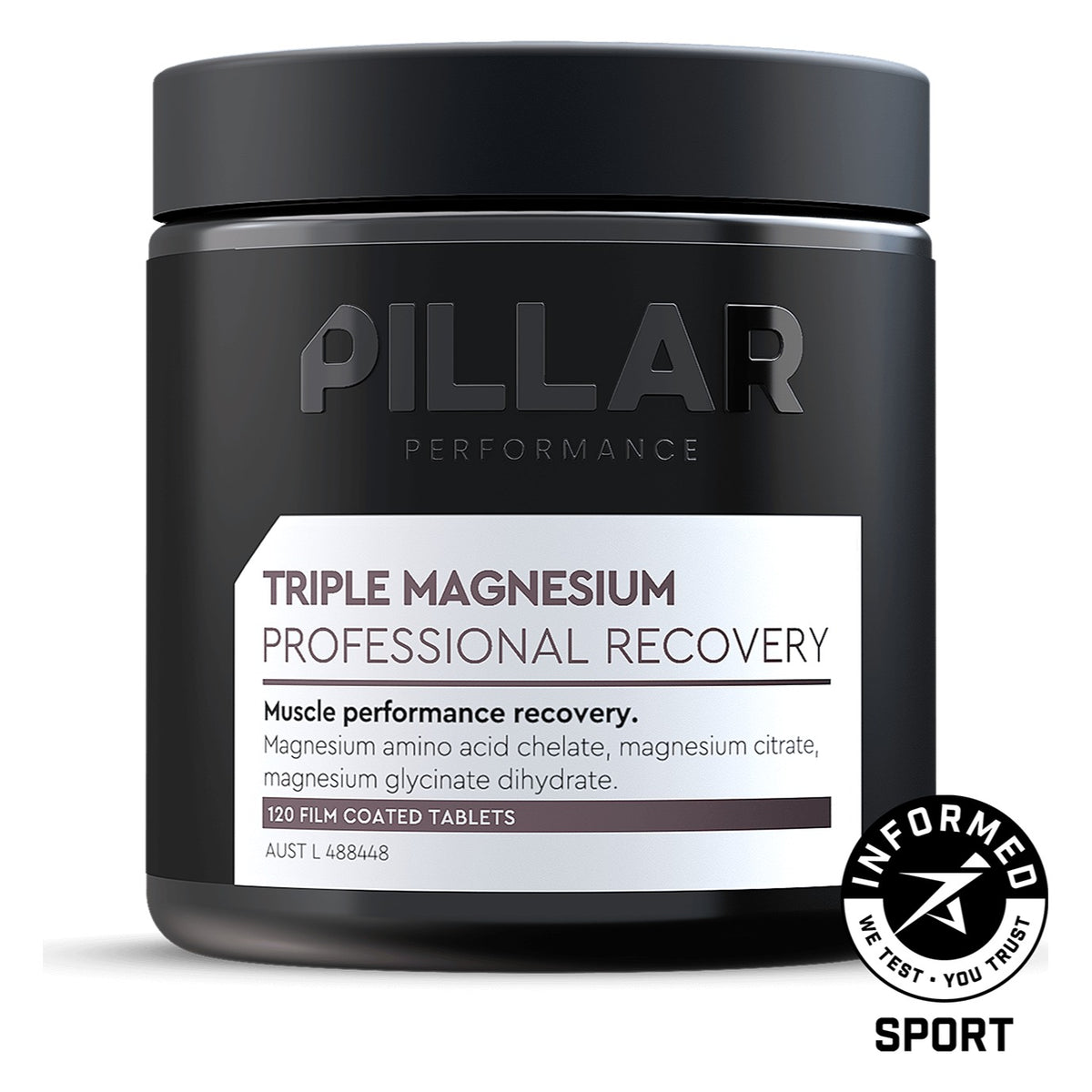 Pillar Performance Triple Magnesium 120 Capsules