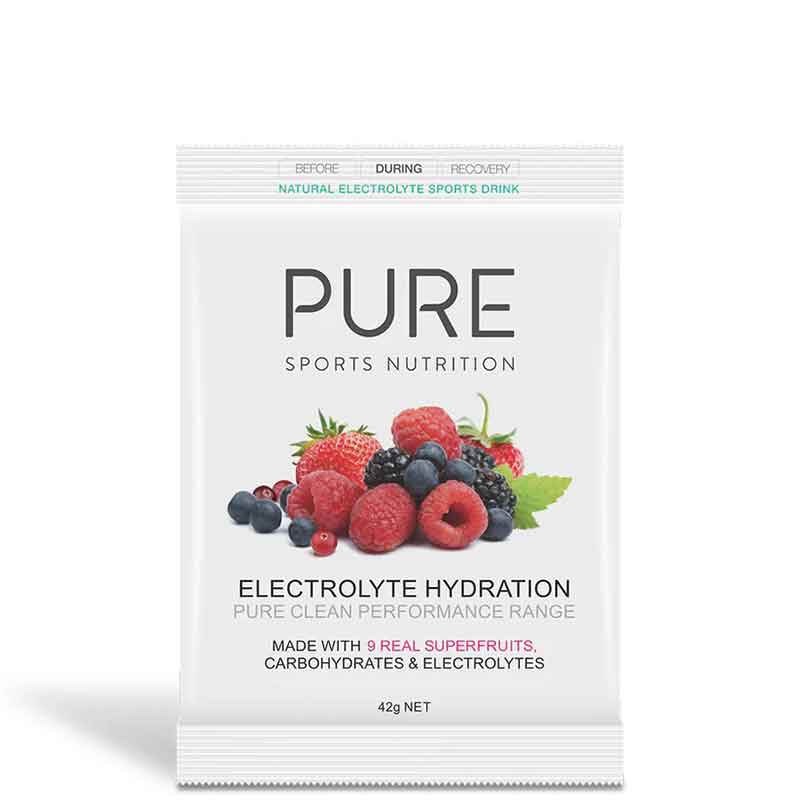 PURE Electrolyte Hydration 42g - 1 Sachet - NZ Muscle