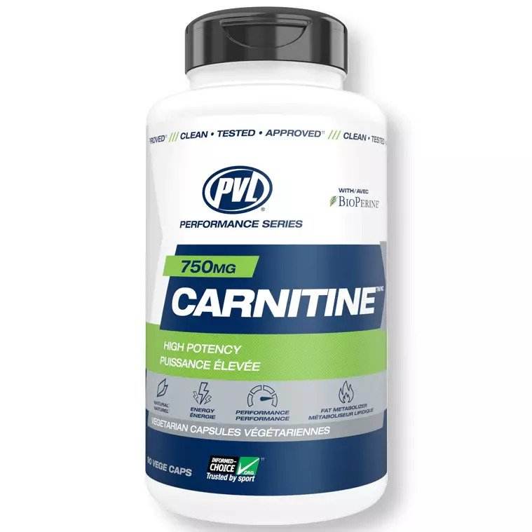PVL Carnitine 750 - 90 Capsules - NZ Muscle