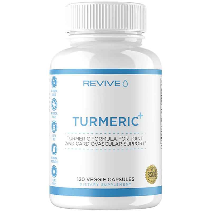 Revive Turmeric+ 90 Capsules - NZ Muscle