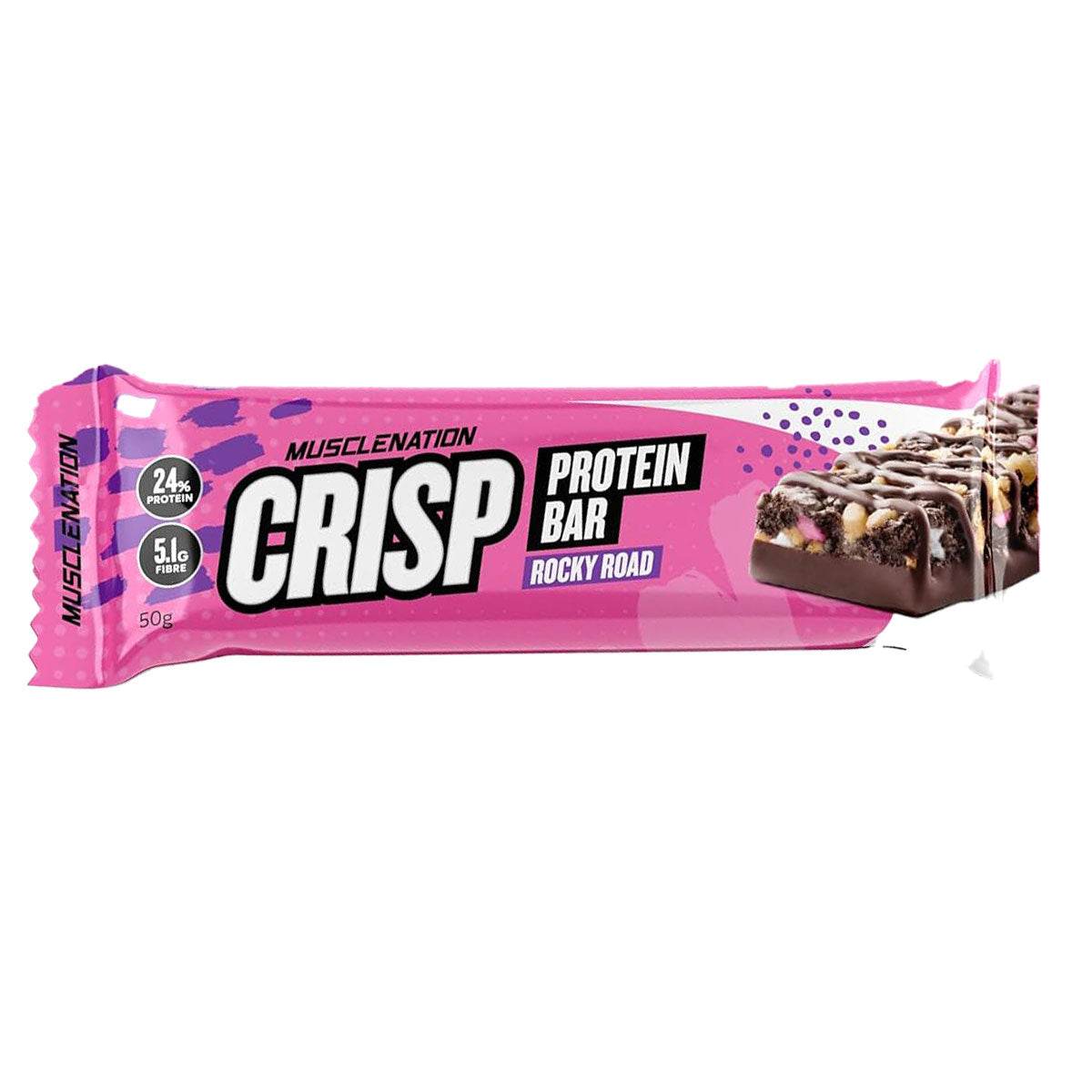 Muscle Nation Crisp Protein Bar - NZ Muscle