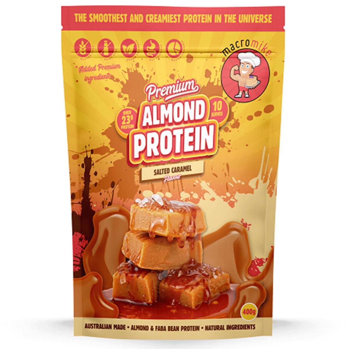 Macro Mike Premium Almond Protein - NZ Muscle