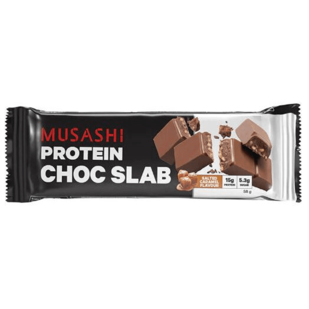 Musashi Choc Protein Slab - NZ Muscle