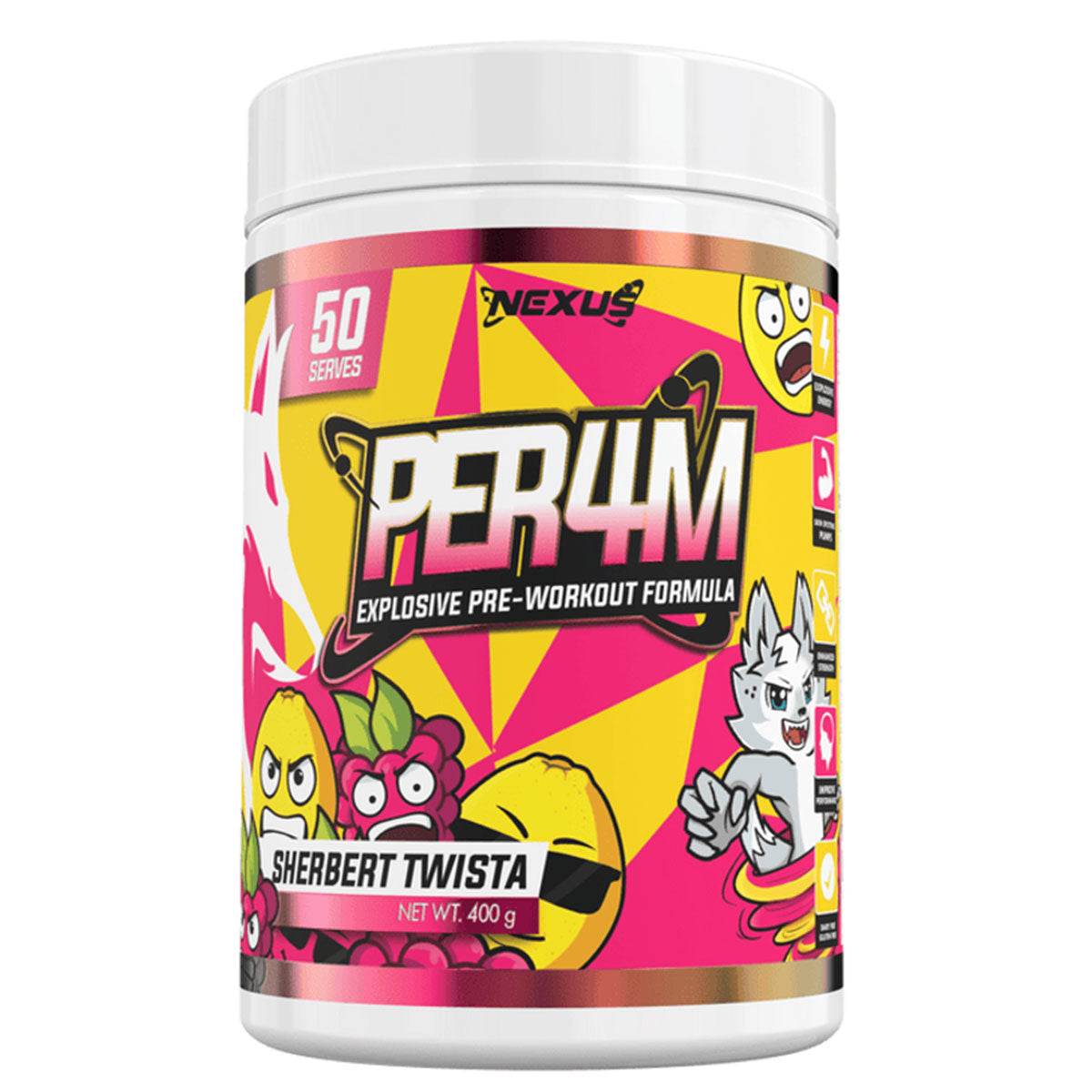 Nexus PER4M Pre-Workout - NZ Muscle