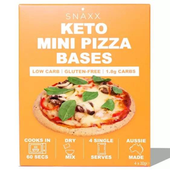 Snaxx Keto Mini Pizza Base - 4srv - NZ Muscle