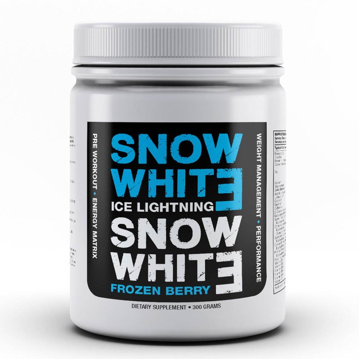 Snow White Ice Lightning 300g - NZ Muscle