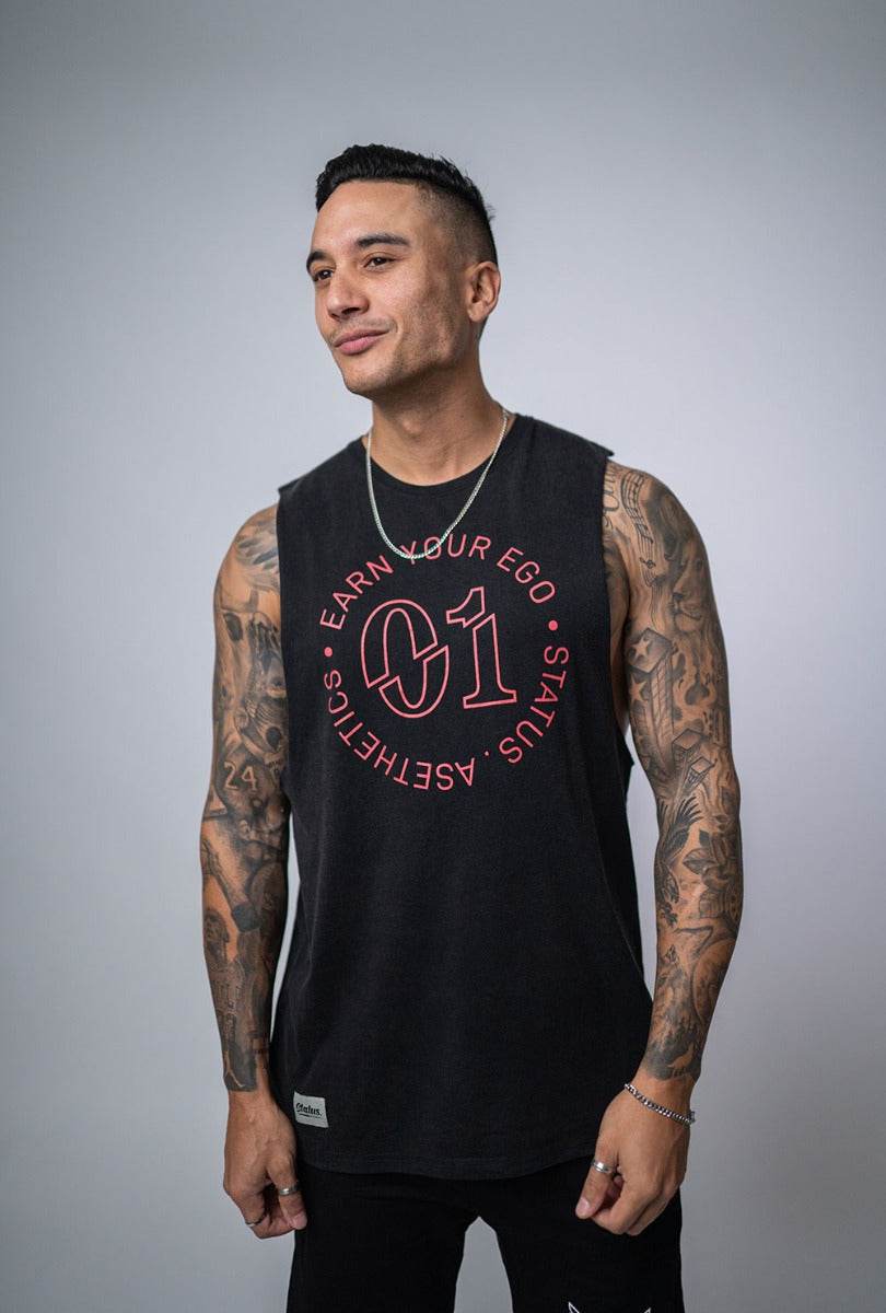 Status 01 Ego Tee - NZ Muscle
