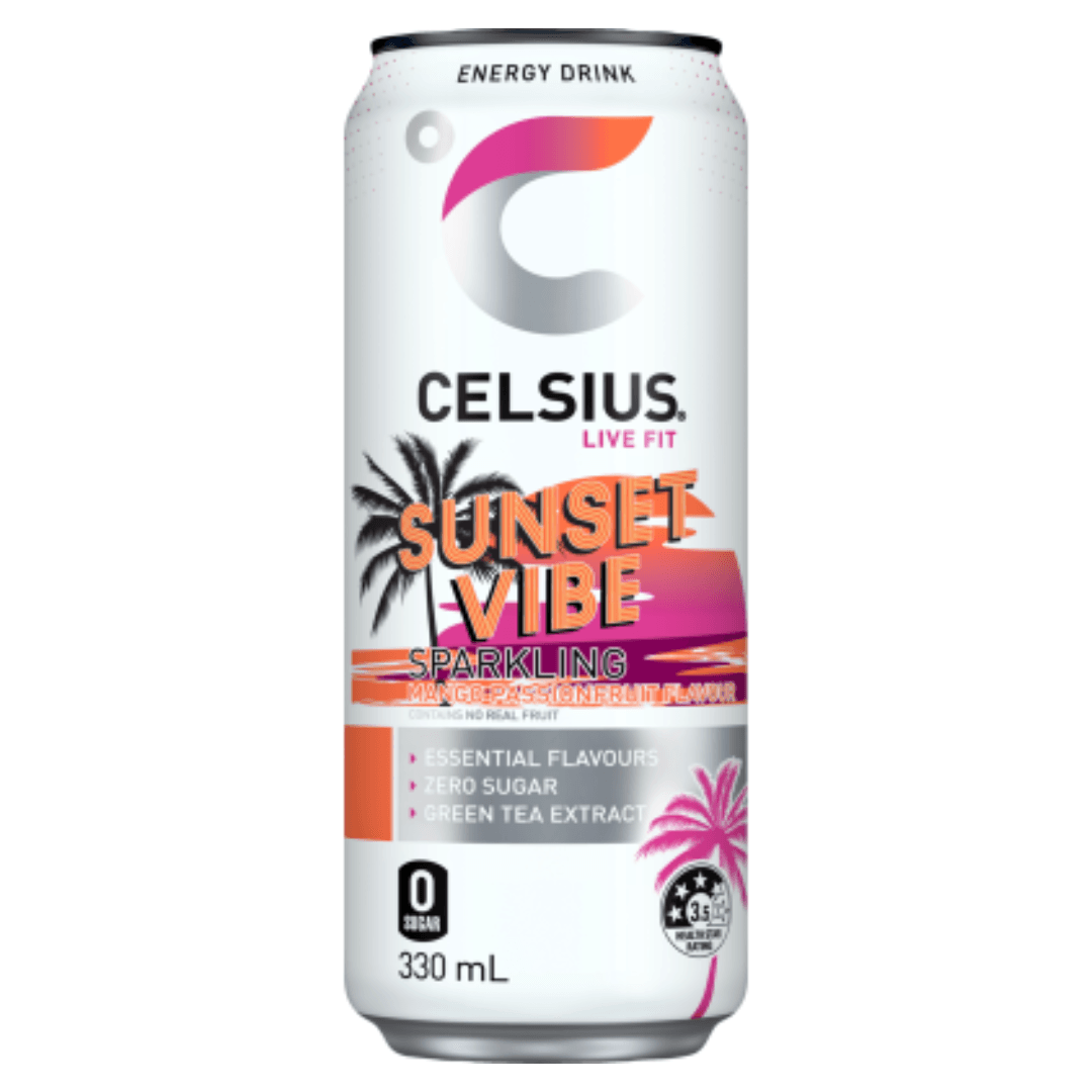 Celsius Energy Drink 330ml - NZ Muscle