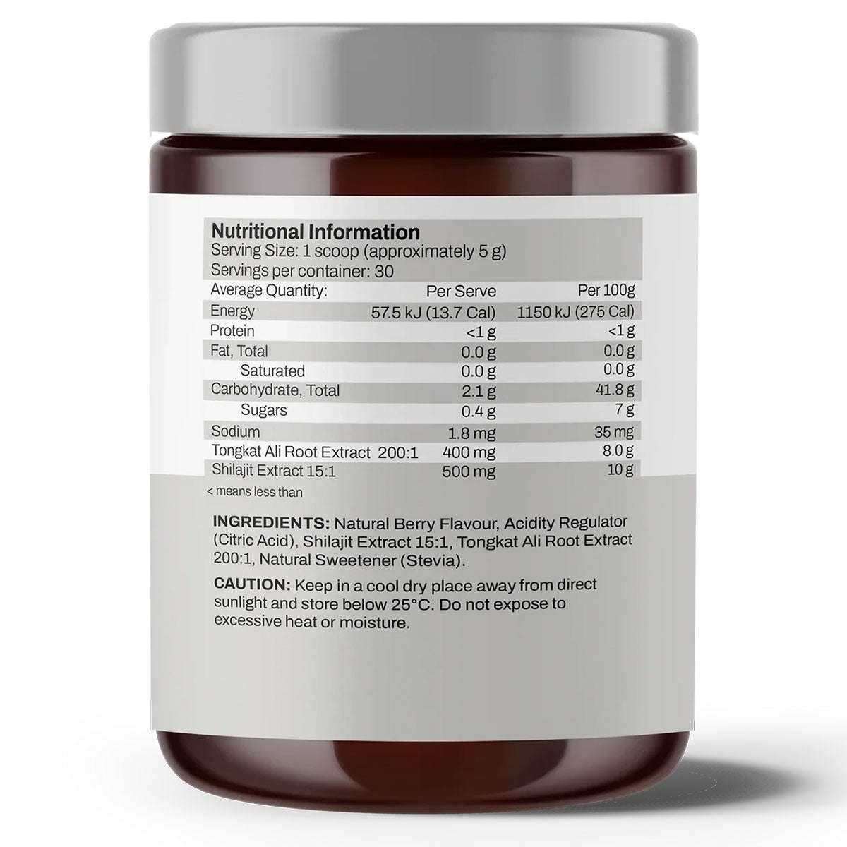 ATP Science Tongkat Ali & Shilajit Powder