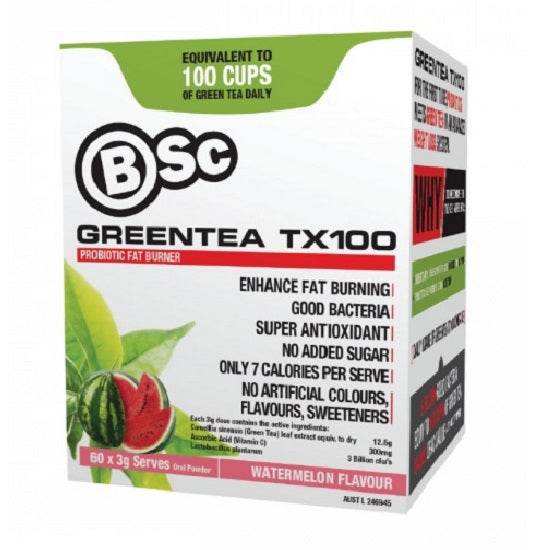 BSc Green Tea TX100 - NZ Muscle