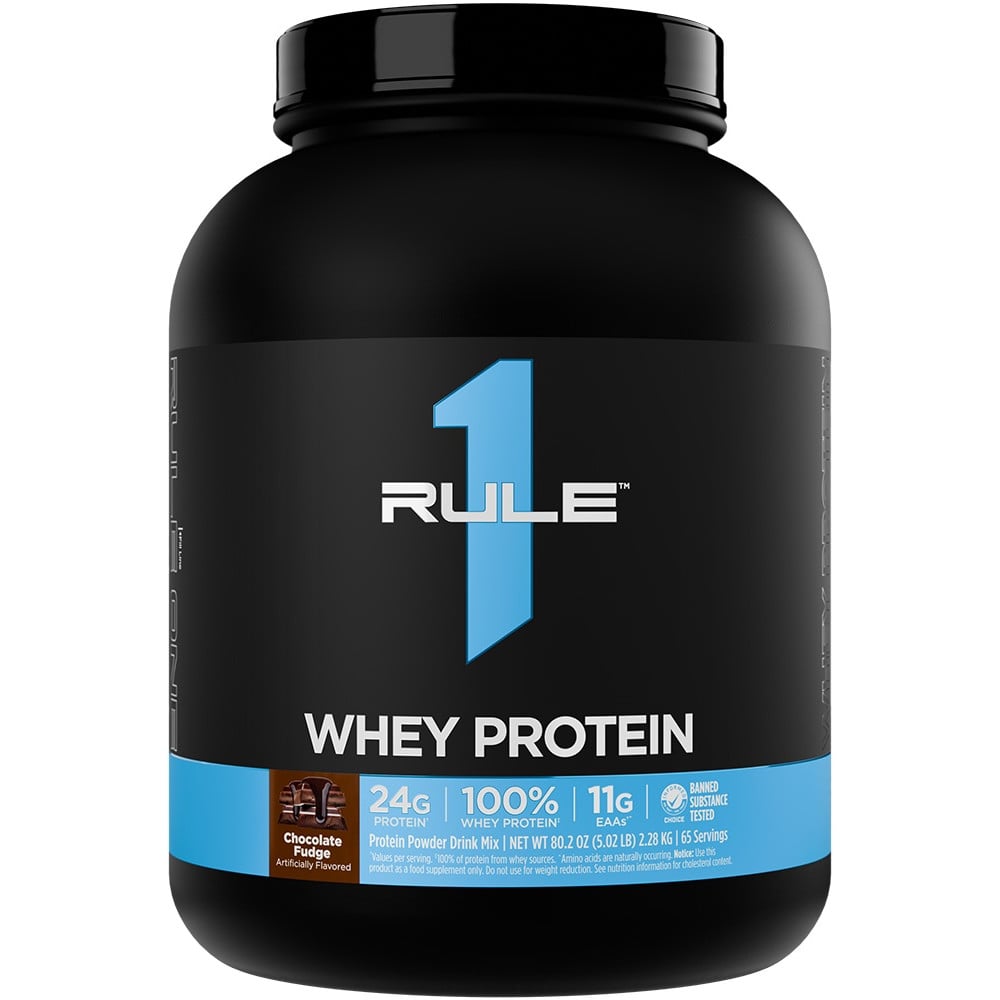 Rule1 Whey Protein Chocolate Fudge 5Lb