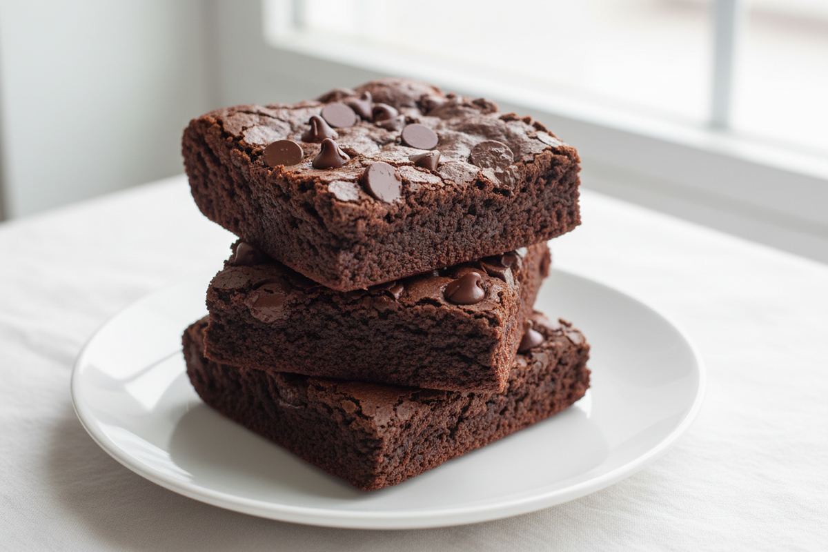Fudgy Protein Brownie Bake
