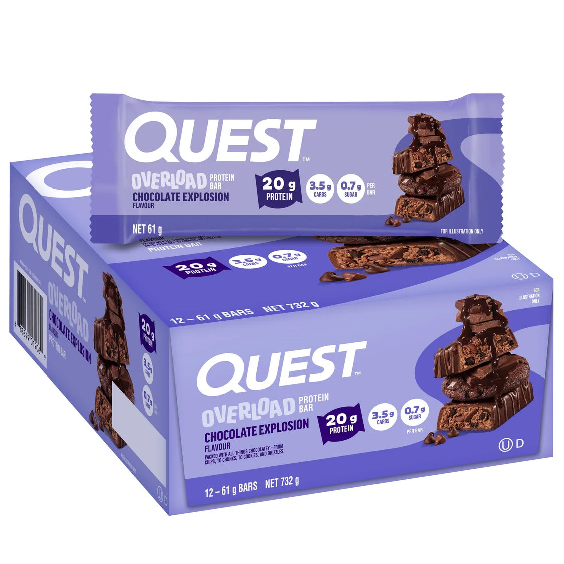 Quest Nutrition Overload Protein Bar