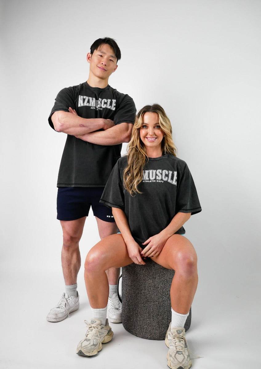 NZ Muscle Oversized Block Tee - NZ Muscle