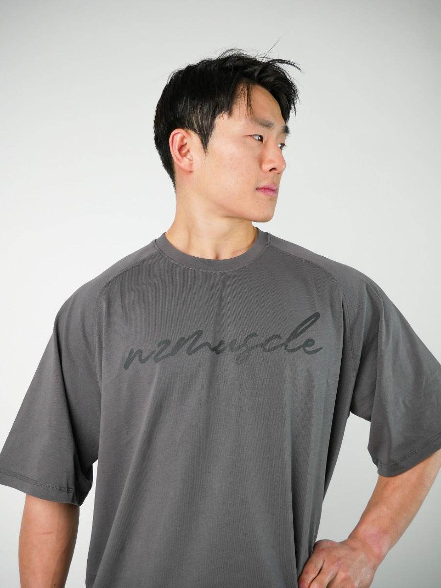 NZ Muscle Oversized Calli Tee - NZ Muscle