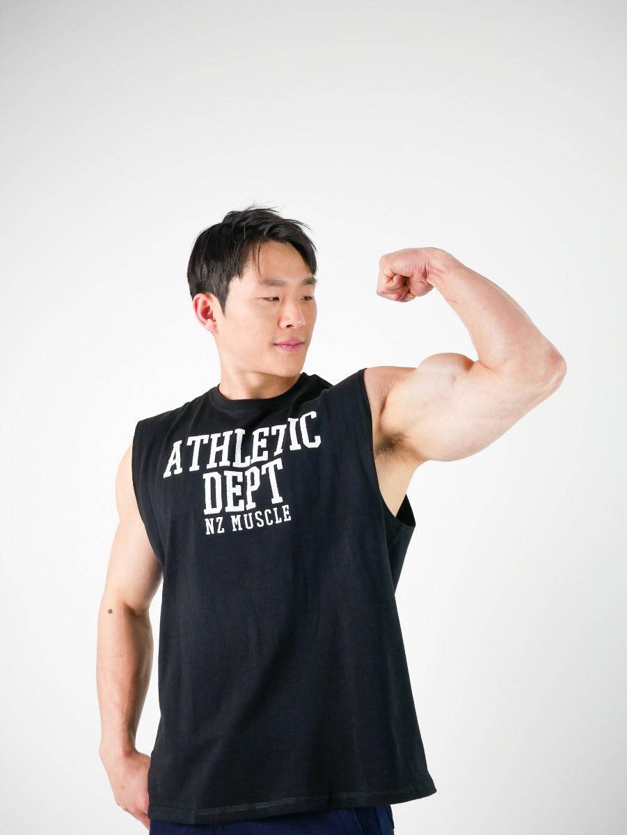 NZ Muscle Athletic Dept Tank - NZ Muscle