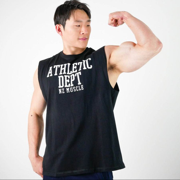 NZ Muscle Athletic Dept Tank
