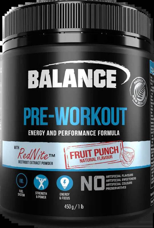 Balance Pre-workout - NZ Muscle