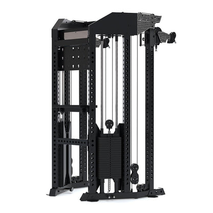 Force USA Functional Trainer Rack pegboard detail