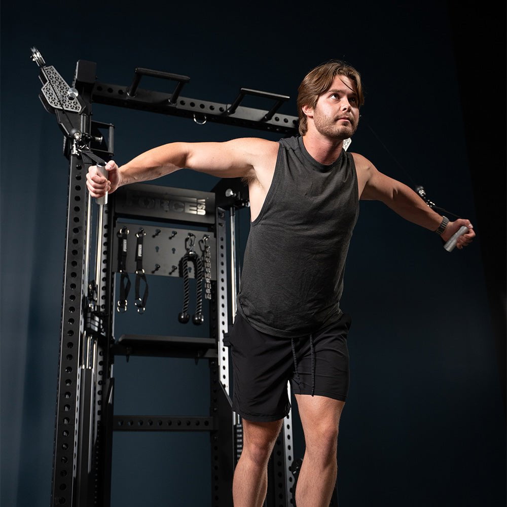 Force USA Functional Trainer Rack weight stack