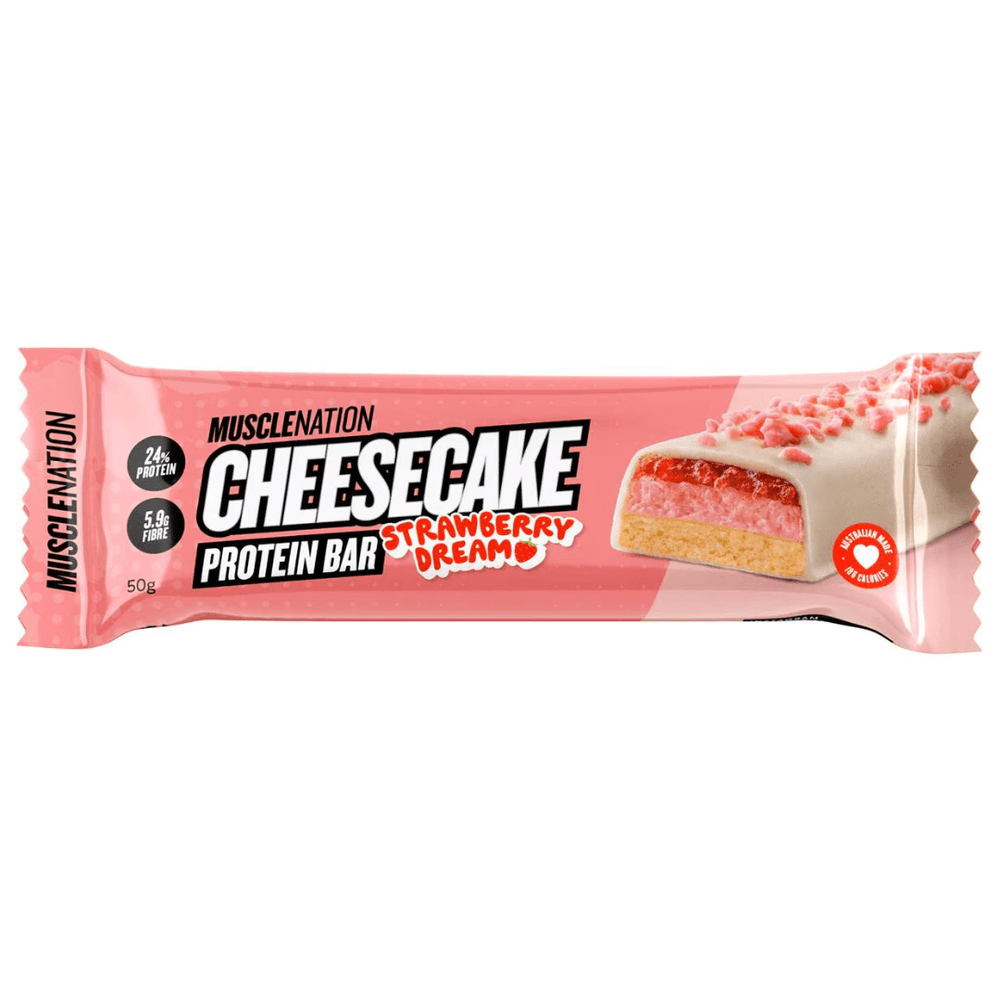 Muscle Nation Cheesecake Protein Bar - NZ Muscle
