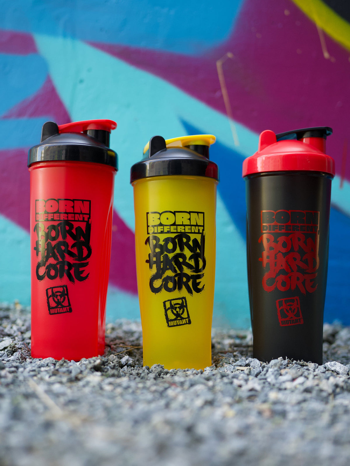 Mutant Born Hardcore 1L Shaker range