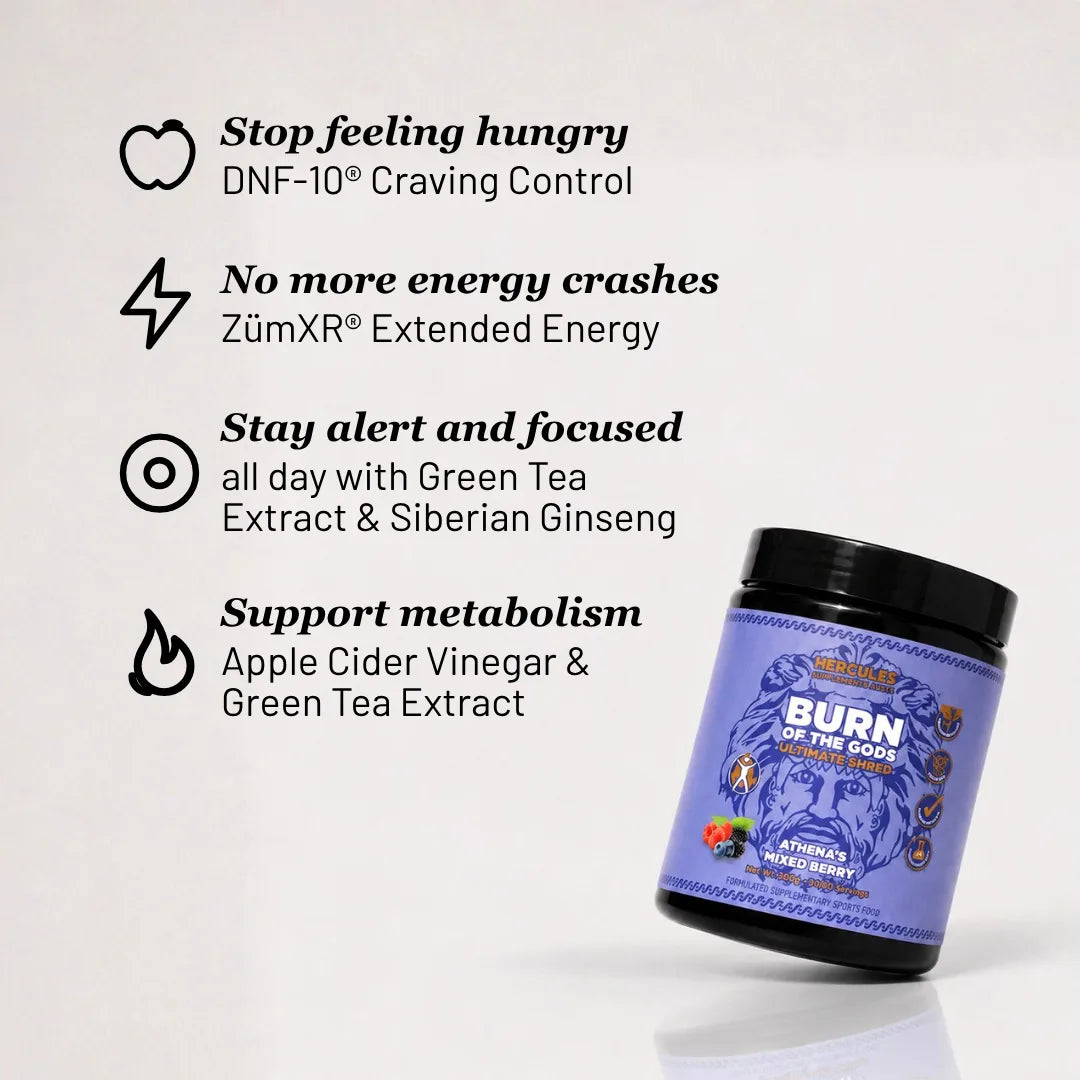 Hercules Burn of the Gods benefits