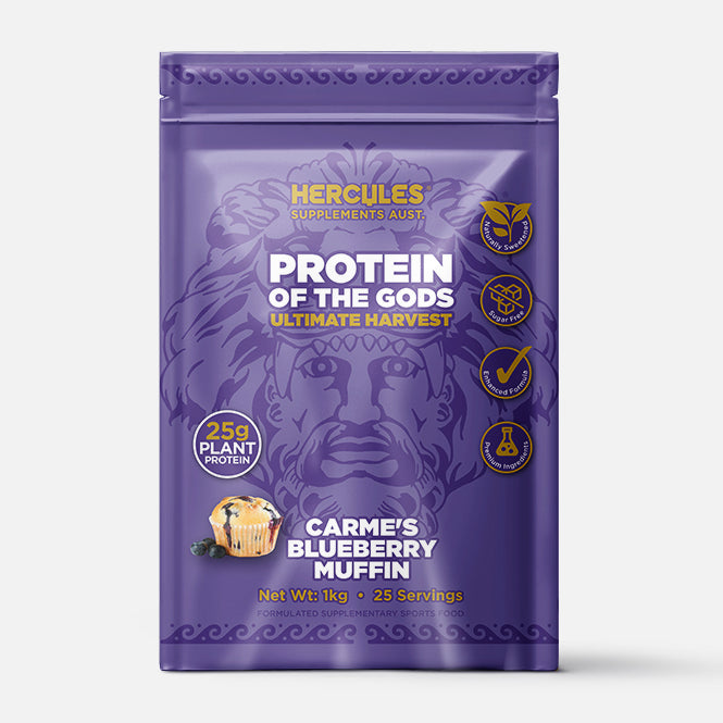 Hercules Protein of the Gods Carme's Blueberry Muffin