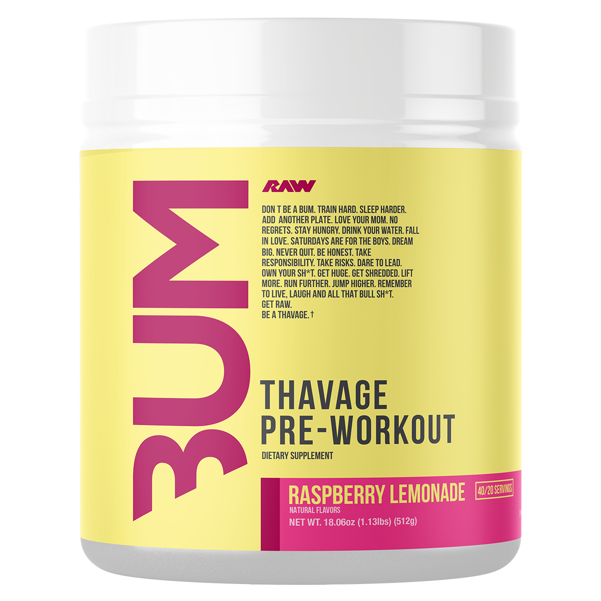 CBUM Thavage Pre-workout