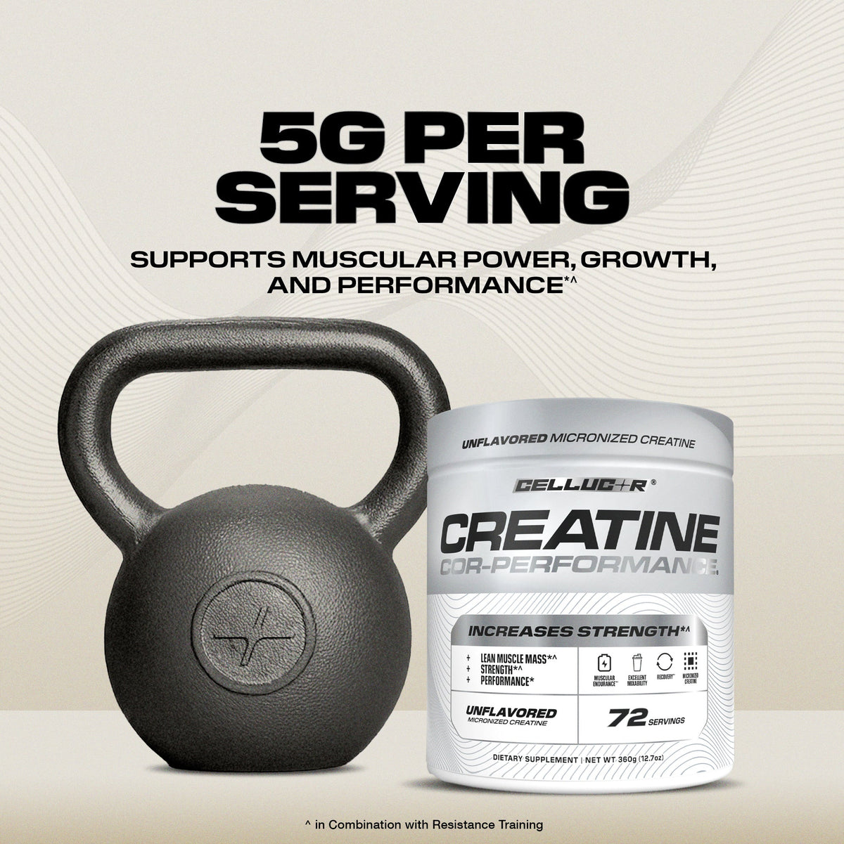 Cellucor COR Performance Creatine 5g per serving